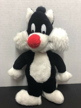 Vintage Warner Brothers Sylvester The Cat 15” Collectible Plush Doll Toy