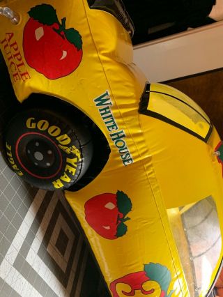Rare NASCAR No.  37 White House Apple Juice Inflatable 1993 Race Car Blow Up 4