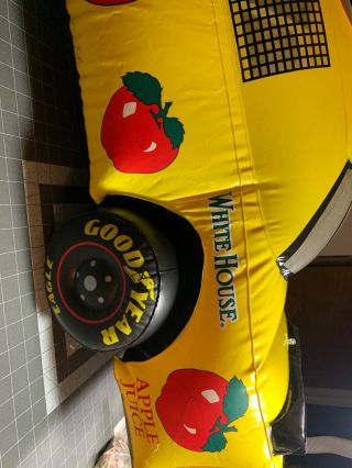 Rare NASCAR No.  37 White House Apple Juice Inflatable 1993 Race Car Blow Up 7