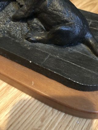 Ltd.  Edition Purina Bronze Puppy Statue Pheasants Forever 5