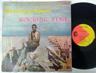 Burning Spear  Rocking Time  Forward [sol1123]clean Ja.  Lp/vinyl - Vg,  ; 1975 Re