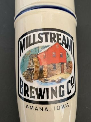 Millstream Brewing Co Amana Iowa Germany Gerz Stoneware Stein Pilsner Beer Mug 3