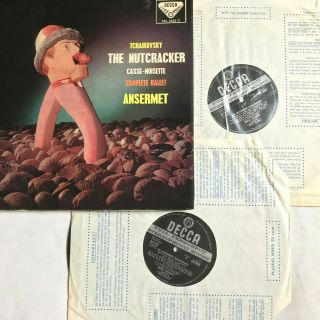 Decca Sxl 2092 - 3 - Tchaikovsky Nutcracker Ansermet Wb 1959 2×vinyl,  Lp,  Stereo,