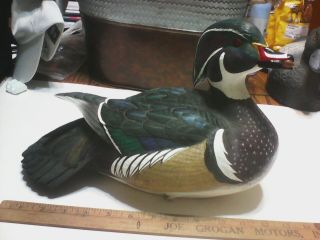 Friends Of Nra Limited Edition Loon Lake Decorative Decoy 637 Of 850