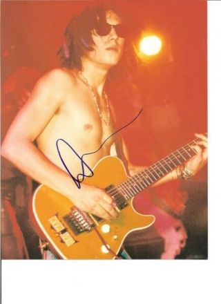 Guaranteed 8x10 Autographed By Dave Navarro Of Jane 