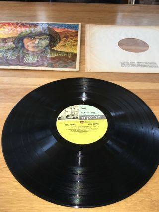 Neil Young First Lp First Press Tri Colour Label Rare Lp Vinyl Record 2