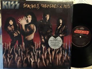 Kiss - Smashes,  Thrashes & Hits - 1988 Us Mercury Lp Shrink Hype Vg,