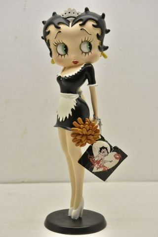 Betty Boop - French Maid - Collectible 2007 Figurine (some Paint Loss On Hair)