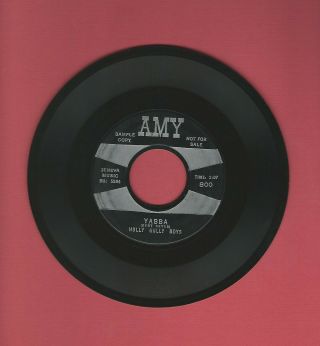 Hully Gully Boys Yabba Tassy Amy Dj 45 Record Exotica Mod Latin Tittyshaker Vg,