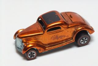 A24 Vintage Mattel Hot Wheels Redline 1969 Toned Orange 