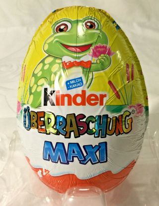 Large 150g Kinder Surprise Maxi Egg Easter Toy Inside Edition Shippin