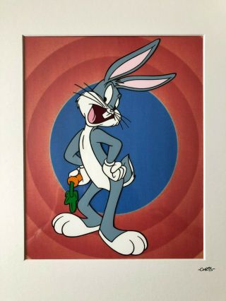 Warner Bros - Looney Tunes - Bugs Bunny - Hand Drawn & Hand Painted Cel