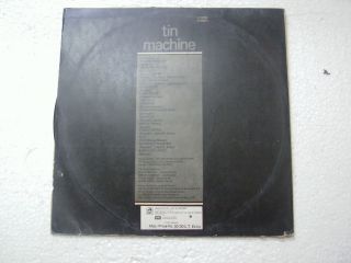 TIN MACHINE TIN MACHINE UNDER THE GOD RARE LP RECORD vinyl 1990 INDIA INDIAN ex 2