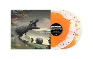 Jurassic World Fallen Kingdom Soundtrack 2xlp Volcano Vinyl Mondo