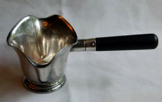 Silverplate Handled Sauce Boat Old Hotel Park Lane Top Marked And Bottom Marked 4