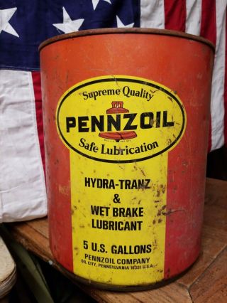 Pennzoil Hydra - Tranz & Wet Brake Lubricant 5 Gallon Bucket