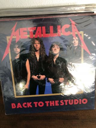 12 " Lp Metallica Back To The Studio 2016 Bay Area Discs Colored Bad003