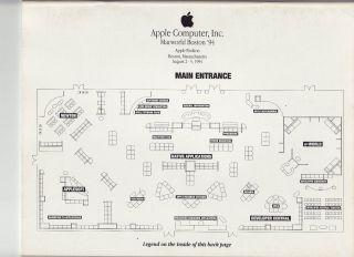 VINTAGE Apple Macintolsh Brochure from Macworld Boston ' 94, 3