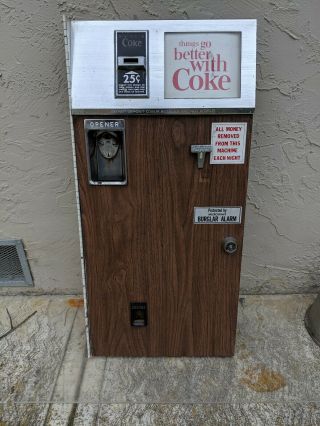 Coke Coca Cola Soda Machine Cavalier 64 Coin Door With Key