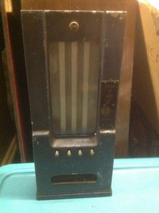 One Cent Coin Operated Adams Gum Vendor Gum Machine