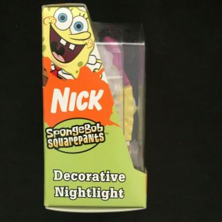 Sponge Bob resin nightlight with jellyfish 2