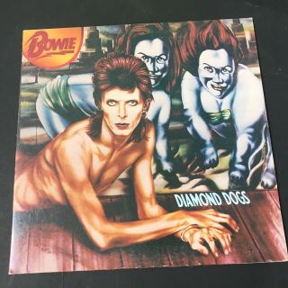 David Bowie Diamond Dogs Orig Orange Label A/b Sterling Lp Cpl1 - 0576 Nm -