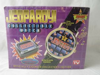 Jeopardy Collectible Watch In Tin Case