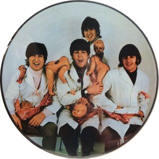 The Beatles Yesterday & Today Butcher Picture Disc Lp,  Letter - Booklet & Cd