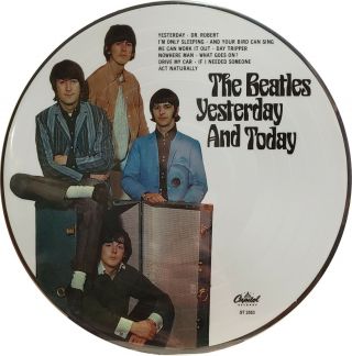The Beatles Yesterday & Today Butcher Picture Disc LP,  Letter - Booklet & CD 2