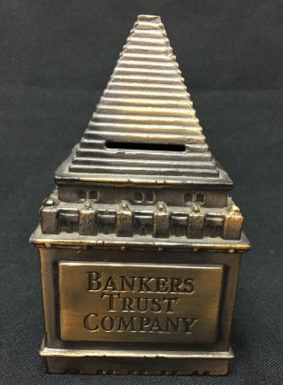 Vintage Bankers Trust Company Still Bank - A Tower Of Strength - Banthrico