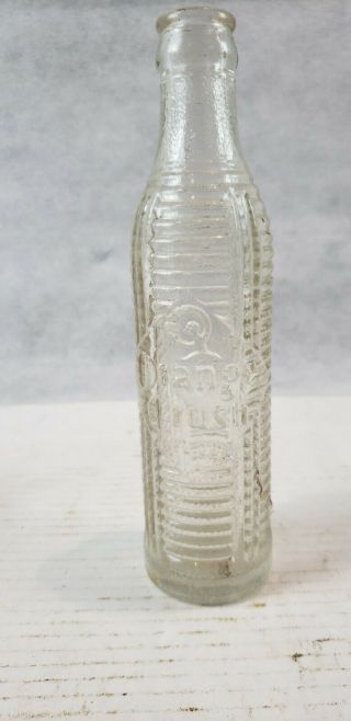 Vintage Orange Crush Miniature Soda Bottle Pat July 20 1820