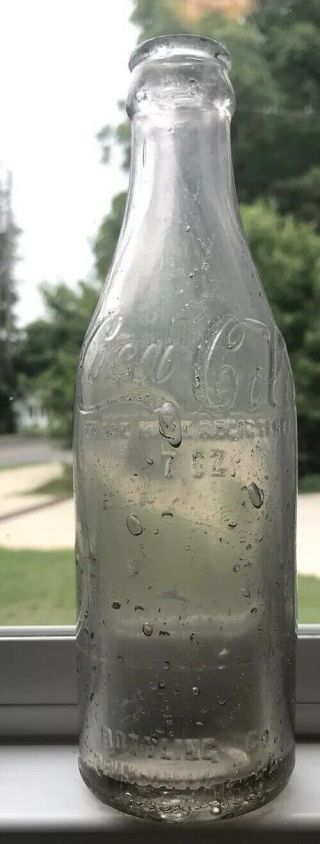 Unlisted? Error Gainesville/gainsville Georgia Straight Side Coca Cola Bottle Ga