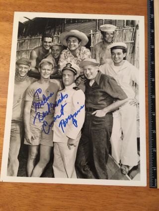 Ernest Borgnine Hand Signed Autograph - A Collectors Must Have