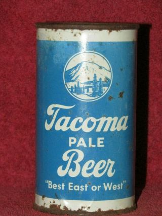 Tacoma Pale Beer Flat Top Can Rainier Brewing Co San Francisco Ca Irtp