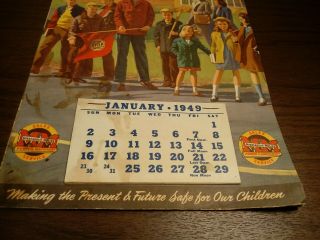 1949 Minneapolis Moline Calendar Brochure OROVILLE Tractor & Equipment Co. 2