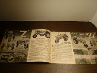 1949 Minneapolis Moline Calendar Brochure OROVILLE Tractor & Equipment Co. 4