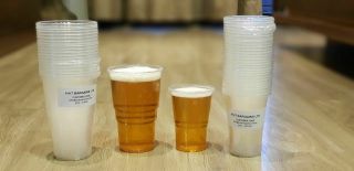 1000 X Plastic Half Pint Cups Half Pint Tumblers Beer Cups Clear Half Pint Cups 5