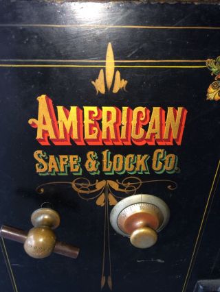 Antique American Safe & Lock Co.  Very Early 1900s Great