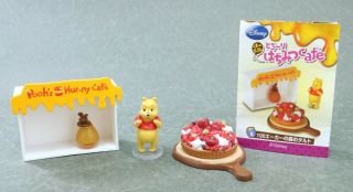 Miniature Disney Winnie The Pooh Honey Cafe No.  8 1 2 " Re - Ment Japan H1574