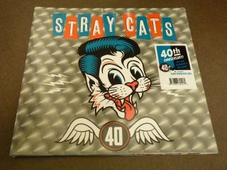 Stray Cats 40 180 Gram Black Vinyl Lp,  Download Card Gatefold New/sealed