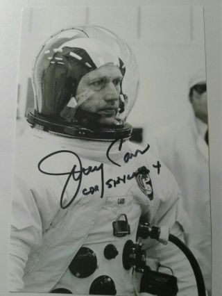 Gerald Carr Authentic Hand Signed Autograph 4x6 Photo - Nasa Astronaut - Skylab 4