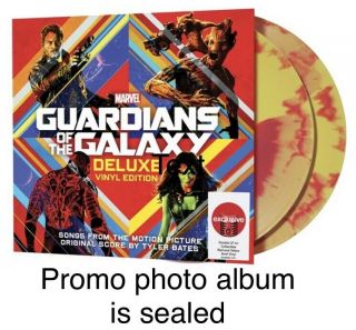 Guardians Of The Galaxy Deluxe 2 - Lp Soundtrack & Score Vinyl Lp Record Colored