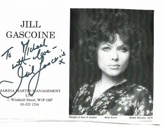 Jill Gascoine The Gentle Touch Etc & Philippa Gail Coronation St.  Signed Pics