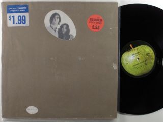 John Lennon/yoko Ono Unfinished Music 1 Two Virgins Apple Lp Vg,  W/ Bag Cover
