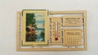 Vintage Thermometer Advertising Promotional Modern Furniture Store