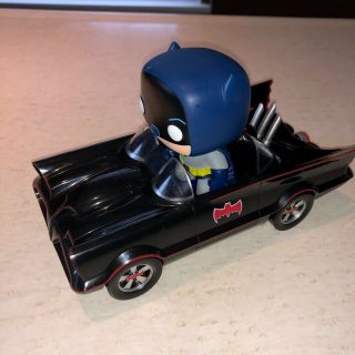 Rare Loose 2013 Funko Pop Rides 1966 Batmobile Batman Classic Tv Series Figure