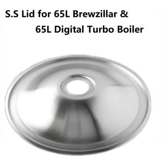 Stainless Steel Lid For 65l Brewzilla Or 65 L Turbo Boiler With 47mm Hole