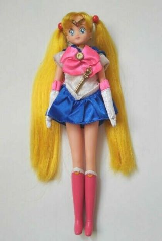 Sailor Moon Figure Doll With A Cane Usagi Serena Bandai