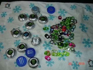 103 Monster Energy Can Tabs/caps - Unlock The Vault Promo