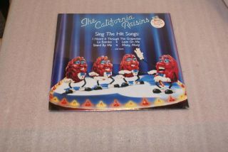 The California Raisins S/t Lp With Poster Canada Pressing